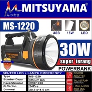 Galeri Online - Senter Tangan Besar LED dan Lampu Emergency Super Terang USB 50W 30W Mitsuyama MS-12