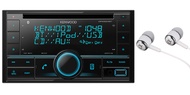 Double-DIN In-Dash CD/MP3/USB Bluetooth AM/FM Car Stereo Receiver High Resolution Audio Compatibilit