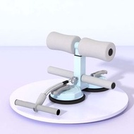 （絲灰藍-雙啜盤-拉彈款）仰臥起坐輔助器 卷腹器 拉力器