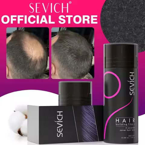 Sevich Hair Fibers Keratin Thickening Spray Hair Building Fiber Poudre Instant Regrowth Powders Hair