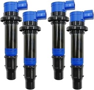 Racing Performance EFI Motorcycle Ignition Coil Packs Set Of 4 Compatible With Yamaha FZ1 FZS1 Vmax 