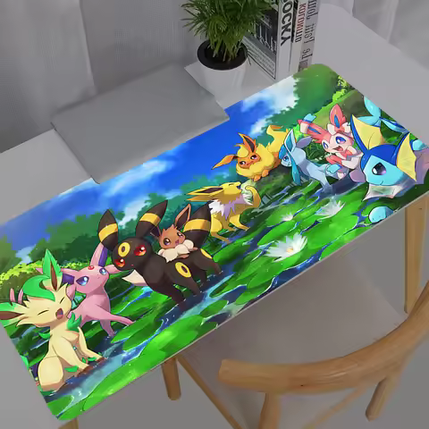 Mouse Pad Gaming Large Pokemon Pikachu Dywan Gamer New Keyboard Desk Mat Table Carpet Mousepad XXL 9