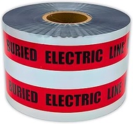 ACE Supply Buried Electrical Line Caution Tape - Detectable Underground Tape - 6 Inch x 1000 Ft Leng