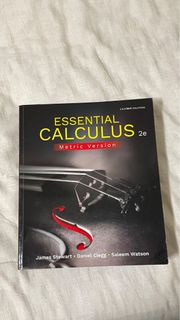 Essential of calculus 2e