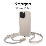 CYRILL iPhone 16 Pro Case 6.3" Kajuk Classic Charm with Leather Strap Magnetic Casing Spigen Sub Bra