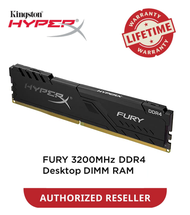 HyperX Fury 4GB 3200MHz DDR4 CL16 DIMM Black XMP Desktop Memory Single Stick Ram(HX432C16FB3/4)