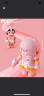 Molly 400% 100% carebear love 多愛熊 space