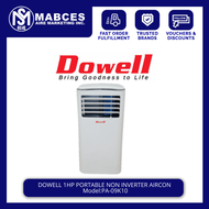 Dowell 1HP Portable Aircon Non Inverter PA09K10