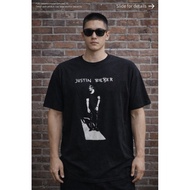 (BIG SIZE) JUST1N B1EBER T-shirt ️2018 time merchandise 0R1 size XXL (80 x L67)