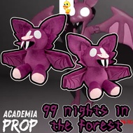 PLUS✨99 Nights The Bat Plushie Doll Funny 99 Nights in The Forest Plush Pink Deer Stuffed Toy for Gi