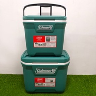 COLEMAN XTREME 28QT 26L/ XTREME WHEELED 50QT 47L EVERGREEN COOLER BOX COLEMAN COOLER BOX