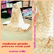 MUKENA PRADA PRINCESS RENDA PADI