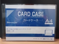 CARD CASE ซองใสแข็ง A4