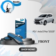 Bendix DB2734GCT Front Brake Pad - Perodua Axia D74a "2023"