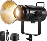 NEEWER CB300B 320W LED Video Light Studio Light with 2.4G/App Remote Control, All-Metal COB Bi-Colou
