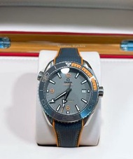 🔥🔥Omega Seamaster 歐米茄海馬系列 215.92.44.21.99.001 灰面 四分之一橙 44mm表徑 自動機械 淨表 海馬600 omega/omega speedmaster/