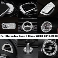 Diamond Sticker For Mercedes Benz E Class W213 E200 E300 Interior Modification Diamond Car Stickers 