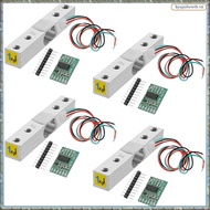 Digital Load Cell Weight Sensor-4 Sets 1KG Load Cell HX711 AD Weighit Amplifier Module Pressure Sens