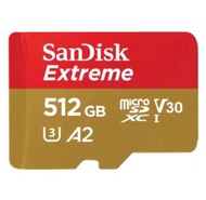 SanDisk 512GB Micro SDXC Extreme 512G SDSQXAV-512G-GN6MN