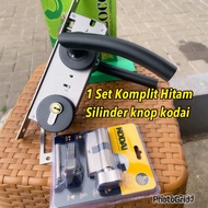 Handle pintu pisah silinder KNOB kodai KODAI KUNCI PINTU KNOB KODAI HANDLE PINTU PISAH HITAN KNOB KO