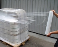 【DISPENSER】Pallet Wrap Stretch Film Cling Packaging Plastic Shrink Wrap Hand Stretch Film 18  x 1500ft long