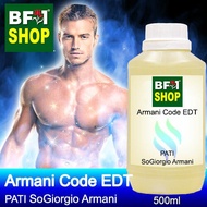 🤵 BF1 (PATI-So) PATI SoGiorgio Armani - Armani Code EDT - 500ml pure body perfume oil man fragrance 