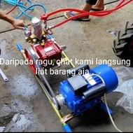 mesin cuci steam jet cleaner + dinamo khusus gojek grab only