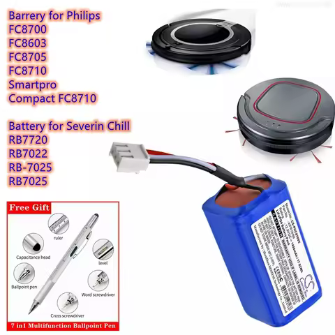 CS Battery 4404048, 4IFR19/66, CP0111/01 for Philips FC8603,FC8700,FC8705,FC8710,for CHILL RB7022,RB