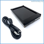 WU Portables Monitors 3 5inch 320x480 Laptops Monitors IPS Second Screen USB Travel Monitors for Com