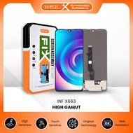 H-Fix Lcd Touchscreen Infinix X663 / X670 / X677 Infinix Note 11 / Note 12 2023 Fullset Complete