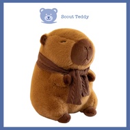 Cute Capybara Scarf Stuffed Toys Plushie 90cm(3 ft); Gift, Cute, Huggable, Soft, Anniversary