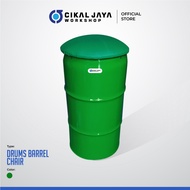 Kursi / Drums Barrel Chair /Kursi Minimalis/Kafe/Unik/Kursi Drum /sofa/Keren / Hitam/Biru/Hijau/Kun