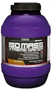Ultimate Nutrition ISO Mass Xtreme Gainer, Isolate Protein Powder with Creatine - Weight Gain Seriou