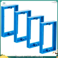 【bairddoro】4Pcs 1/2Inch Single Gang Outlet Box Extender,Electrical Outlet Extender Receptacle Extend