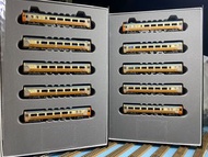 鐵支路 自強號EMU100 N規 列車 (高雄-貓頭鷹塗裝) 基本組(有動力)+增節 共10節車廂