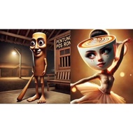 GANTUNGAN ANOMALI KEYCHAIN TUNG TUNG SAHUR AW 0603161