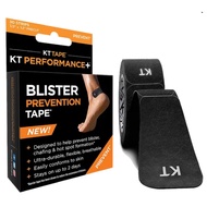 KT TAPE BLISTER PREVENTION TAPE 3.5'' X 1.2'' X 30 STRIPS PRECUT-BLACK