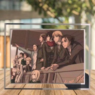 Bộ Sưu Tập Phim Hoạt Hình Crystal Frame Picture Stand Attack on Titan Gift for Friends And Students