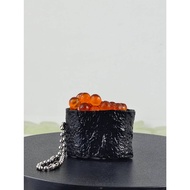 Second Hand Sushi Salmon Egg Model Keychain (Ikura Sushi) (11/3)