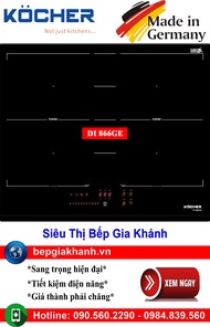 [HCM]Bếp từ 4 vùng nấu Kocher DI 866GE nhập khẩu Đức bếp từ bếp điện từ bếp từ đôi bếp điện từ đôi b