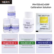 Ph&Orp Calibration Powder Buffer Pulbos 25Ml 84Us/Cm 1413Us/Cm 12.88Ms/Cm 35Ppt 1382 TDS Calibration