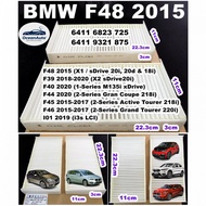 BMW F48 2015 (X1/ sDrive 20i20d&18i)/F39 2018-2020 ( X2 sDrive20i ) / Cabin Air Filter