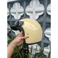 Slim Head Motorcycle Helmet TX500 Leopard Motif