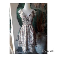 Dress moza singlet pendek busui