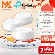 [Genuine] Deco BE25 Mesh Wi-Fi 7 BE5000 – Seamless Connection, Full Coverage, High Stability