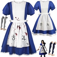 Alice's Crazy Return cosplay costume, Alice's maid costume, cosplay stage performance costume W451