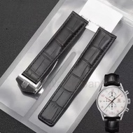 20/22/24mm leather strap for TAG Heuer Heritage 6/Carrera/Monaco men Watch band cowhide Watch bracel