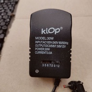 Universal multi adapter 3v 5v 6v 7.5v 9v 12v 3A KLOP TW 668