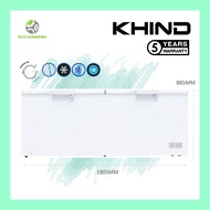 KHIND 708L Chest Freezer FZ708 (White)