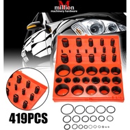 millionhardware - 419pcs O-ring Assortment Set Seal Gasket Universal Rubber O Ring Kit